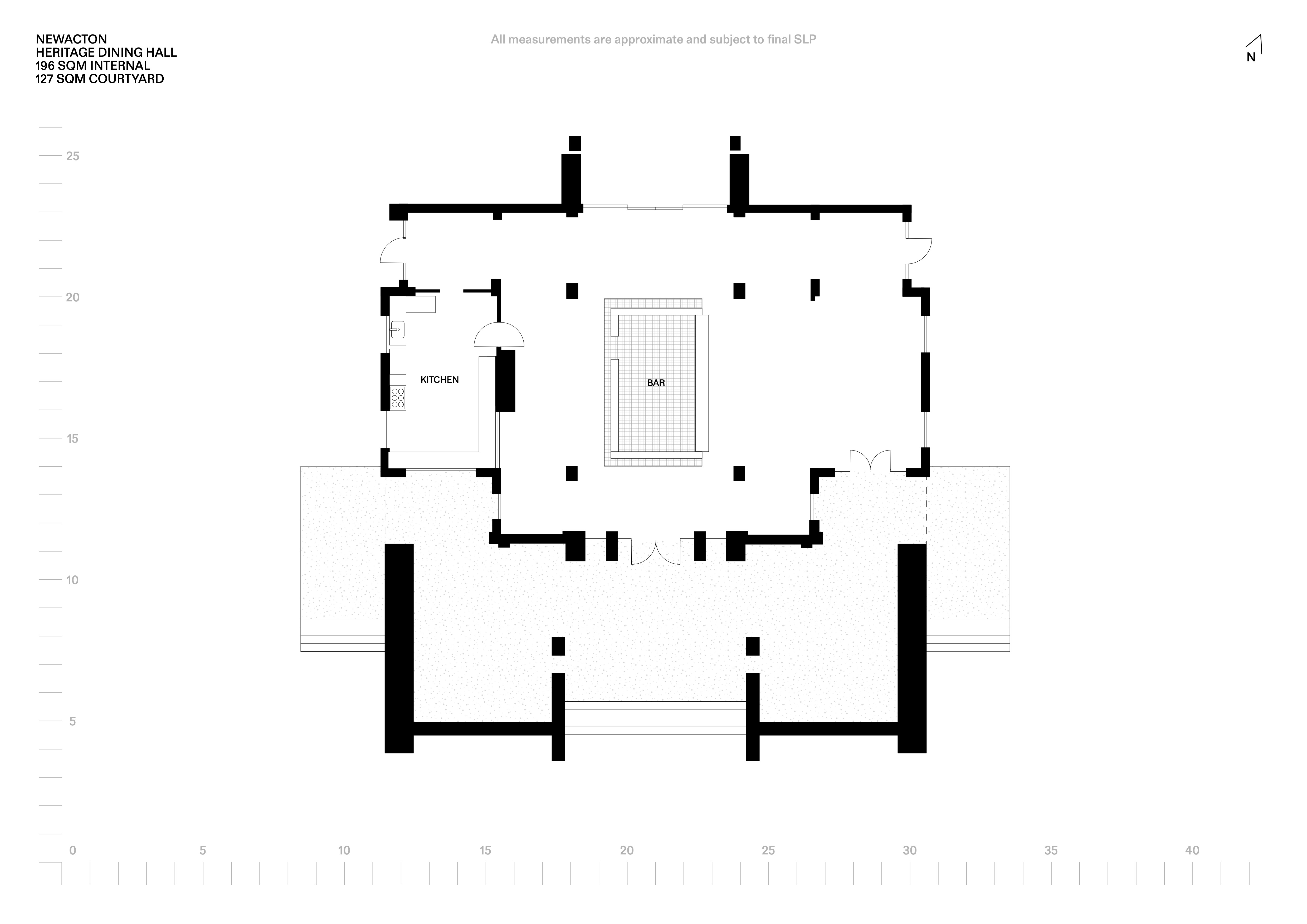 260116_NewActon_Pavilion Commercial_Heritage Dining Hall Floorplan