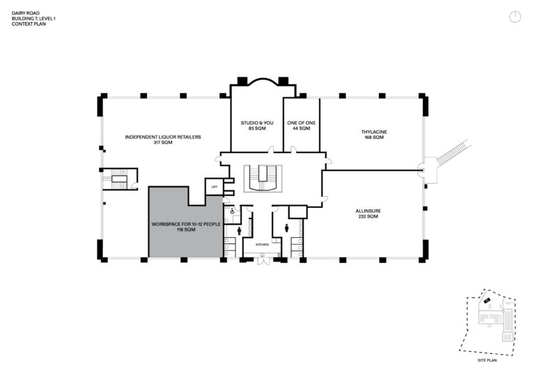 Dairy Road_B7_Context plan_L1